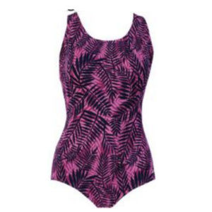 Dolfin Ocean Aquashape Lap Suit Palmet Magenta 16